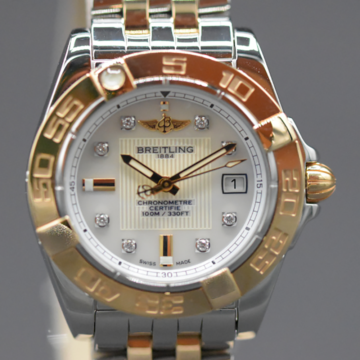 BREITLING LADY GALACTIC 4363648 32MM QD.401611