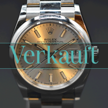 ROLEX DATEJUST 36MM 12620072800SILVER UD.124081