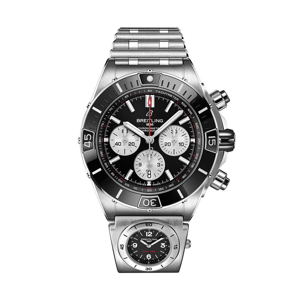 12 breitling super chronomat b01 44 with utc module ref. ab0136251b1a2 IG 1000x1000