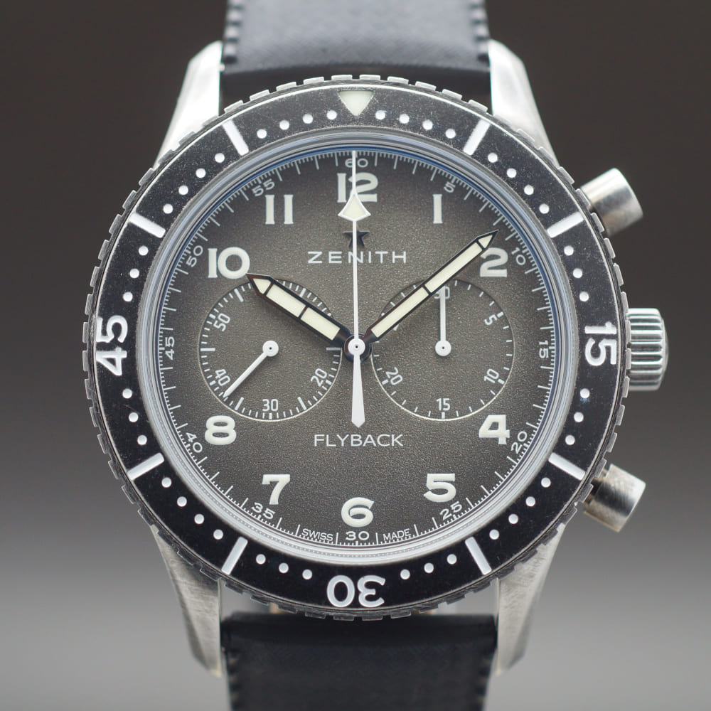 ZENITH PILOT  CRONOMETRO TIPO  CP   2 FLYBACK 11.2240.40521.C773 UH.691028
