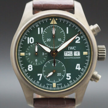 IWC PILOTS WATCH CHRONOGRAPH SPITFIRE IW387902 UH.702288