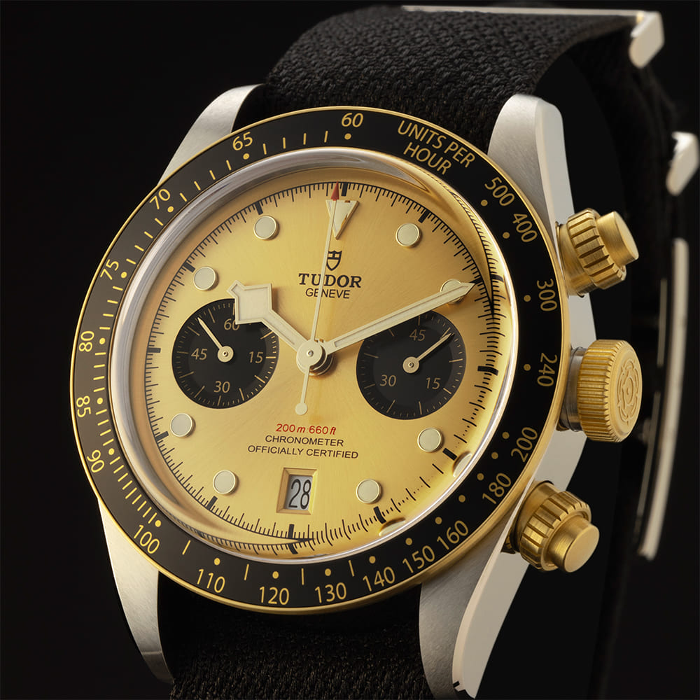 Juwelier Mahlberg Meyer Tudor Neuheiten Black Bay Chrono SG  S38 10336