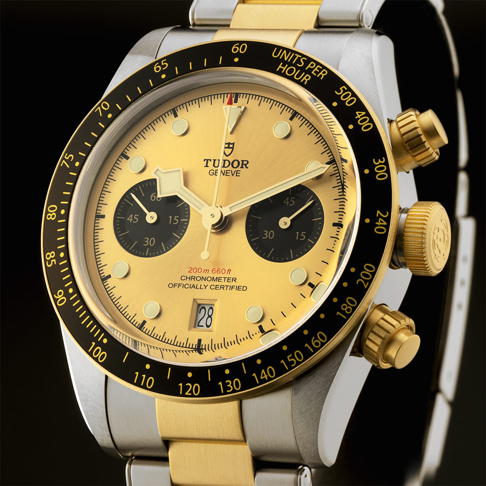Juwelier Mahlberg Meyer Tudor Neuheiten Black Bay Chrono SG  S38 10408