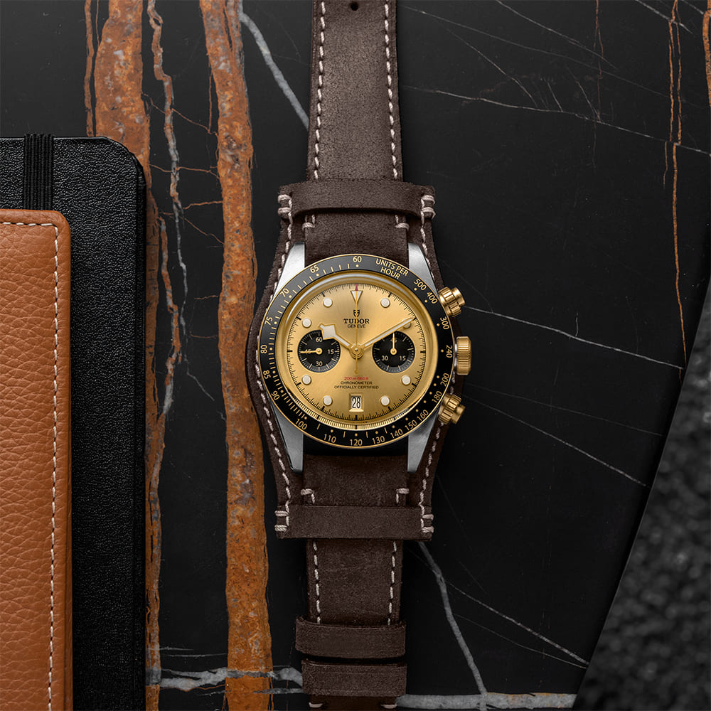 Juwelier Mahlberg Meyer Tudor Neuheiten Black Bay Chrono SG  S38 8180