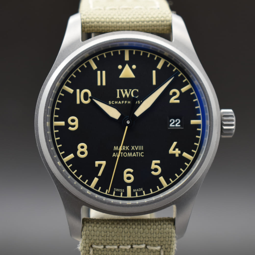 IWC SCHAFFHAUSEN PILOTS WATCH MARK XVIII HERITAGE IW327006 UH.732327