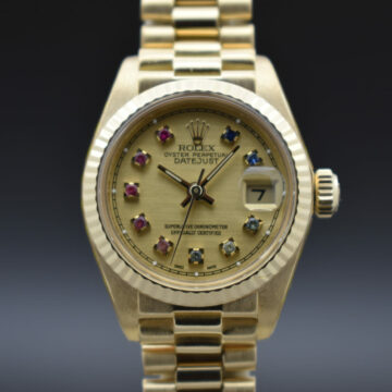 ROLEX LADY   DATEJUST 26 RAAINBOW 69178 UG.18272