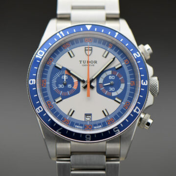 TUDOR HERITAGE CHRONO BLUE 70330B   0004 UH.740064