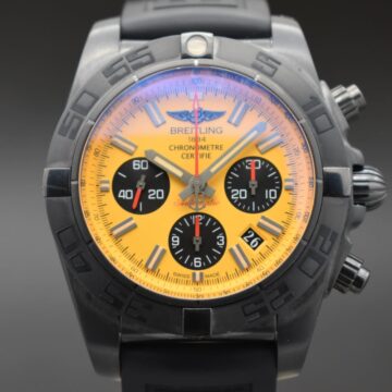 BREITLING CHRONOMAT 44 BLACKSTEEL MB0111C3.I531.262S.M20DSA.2 UH.707386