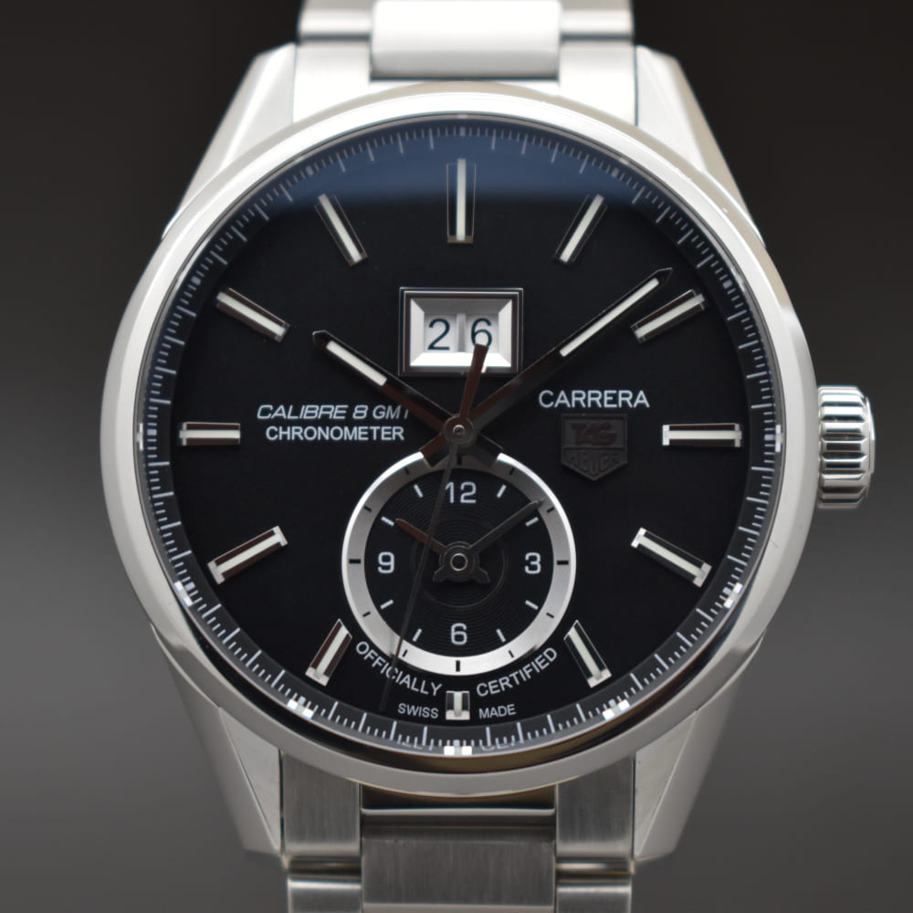 TAG HEUER CARRERA GMT CALIBRE 8 WAR5010.BA0723 UH.732400