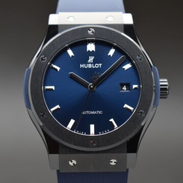 HUBLOT CLASSIC FUSION CERAMIC BLUE 42 542.CM .7170.RX UH.748299
