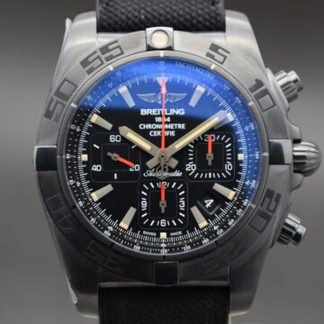 BREITLING CHRONOMAT BLACKSTEEL MB0111C3BE352535 UH.753604