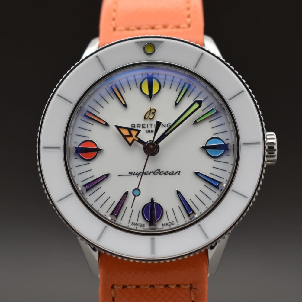 BREITLING SUPEROCEAN HERITAGE 57 PASTEL PARADISE A10340A11A1X1 UD.141085