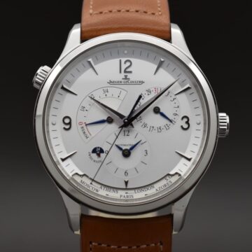 JAEGER   LECOULTRE MASTER CONTROL GEOGRAPHIC Q4128420 UH.754420