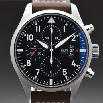 IWC SCHAFFHAUSEN FLIEGERUHR CHRONOGRAPH IW3777 01 UH.770079
