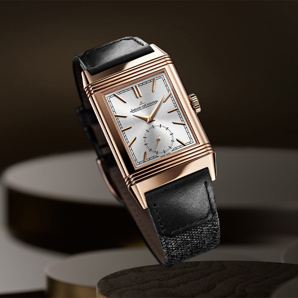 Mahlberg JaegerLeCoultre REVERSO TRIBUTE SMALL SECONDS PINK GOLD SILVER DIAL 2