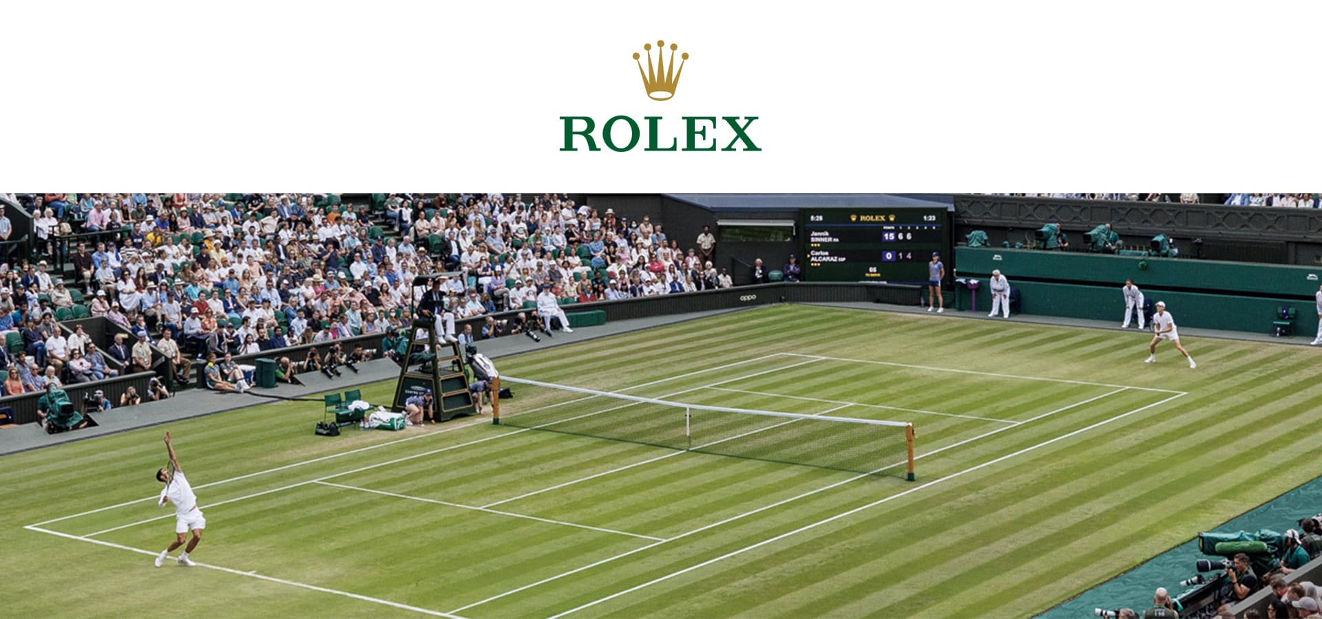 Juwelier Mahlberg Wimbledon Rolex Header