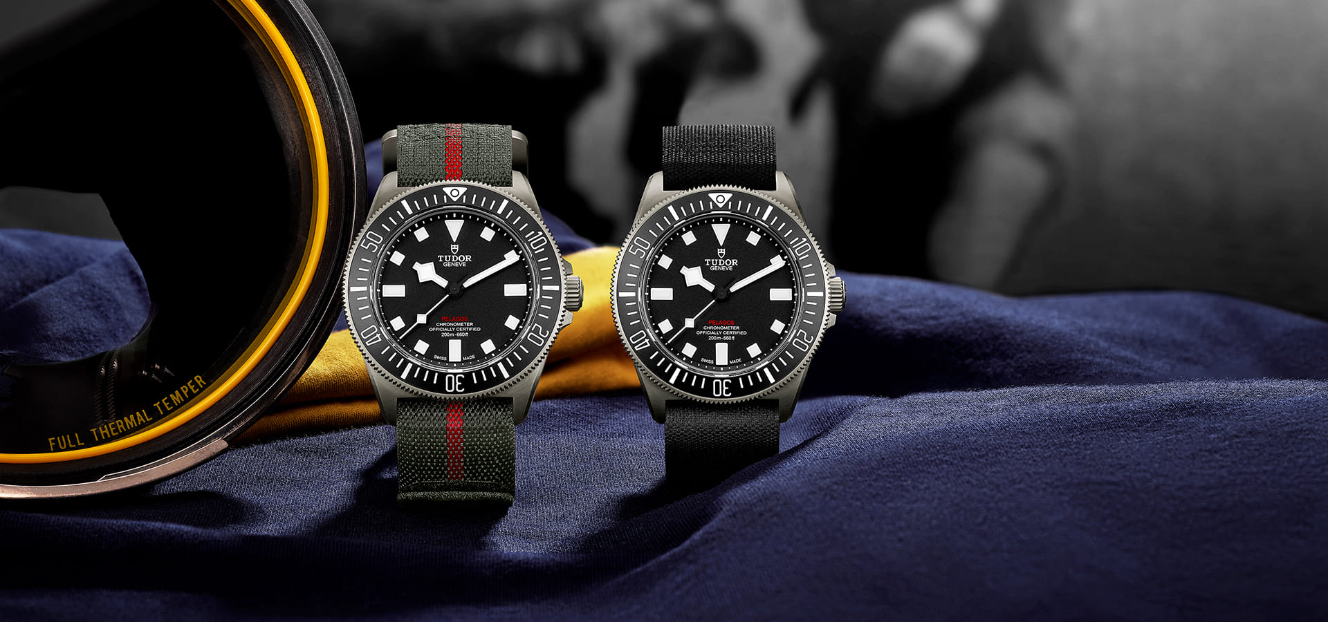 Juwelier Mahlberg Meyer Tudor Pelagos FXD in schwarz