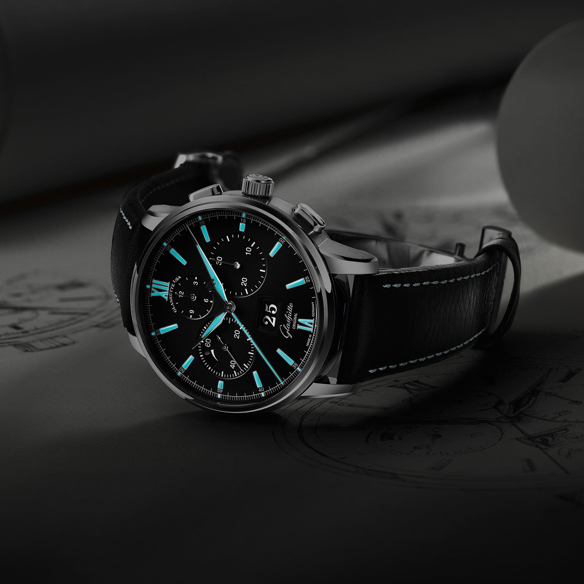 Glashuette Original 13701030235 6