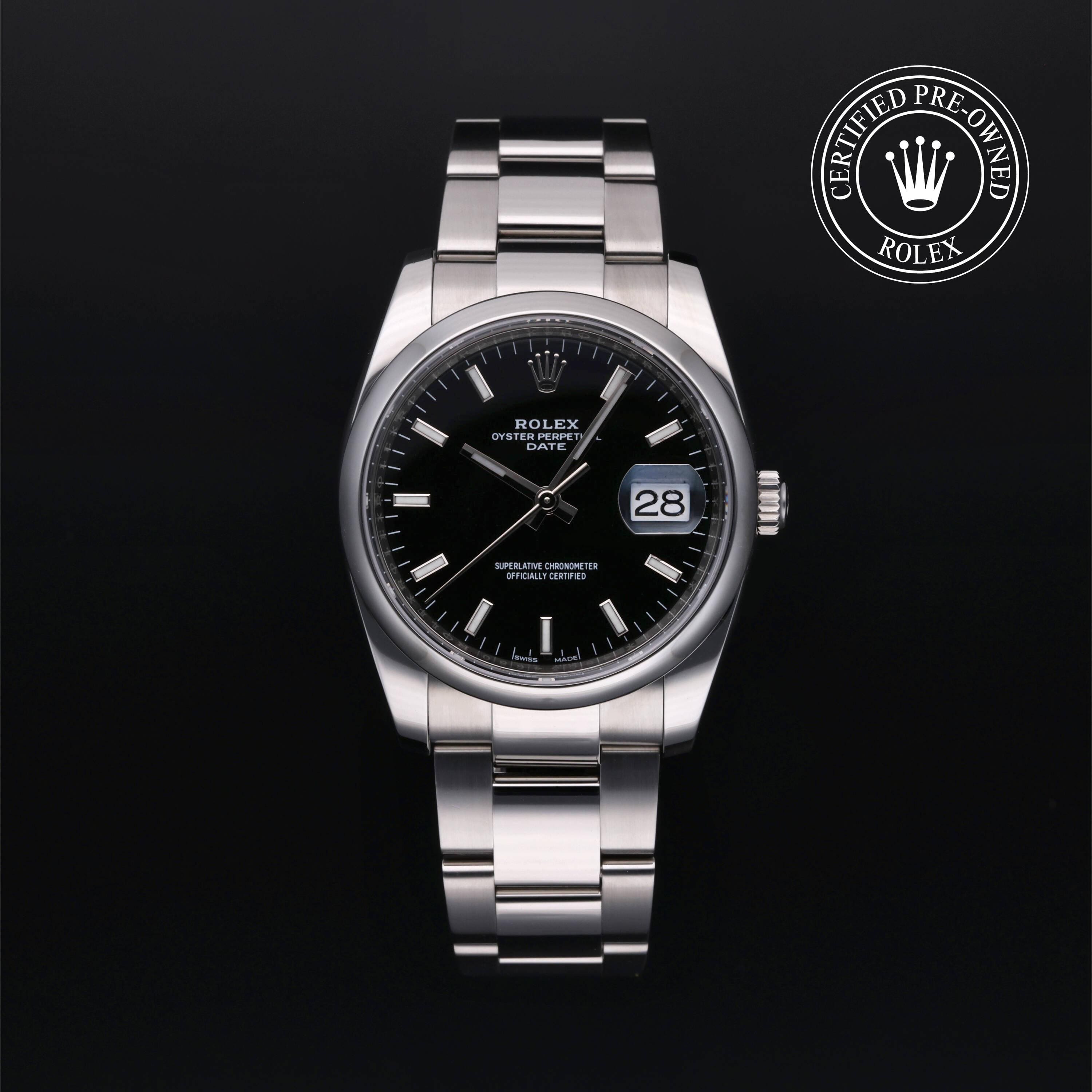 Oyster Perpetual Date 34 Certified Pre-Owned mit 34 mm von 2021