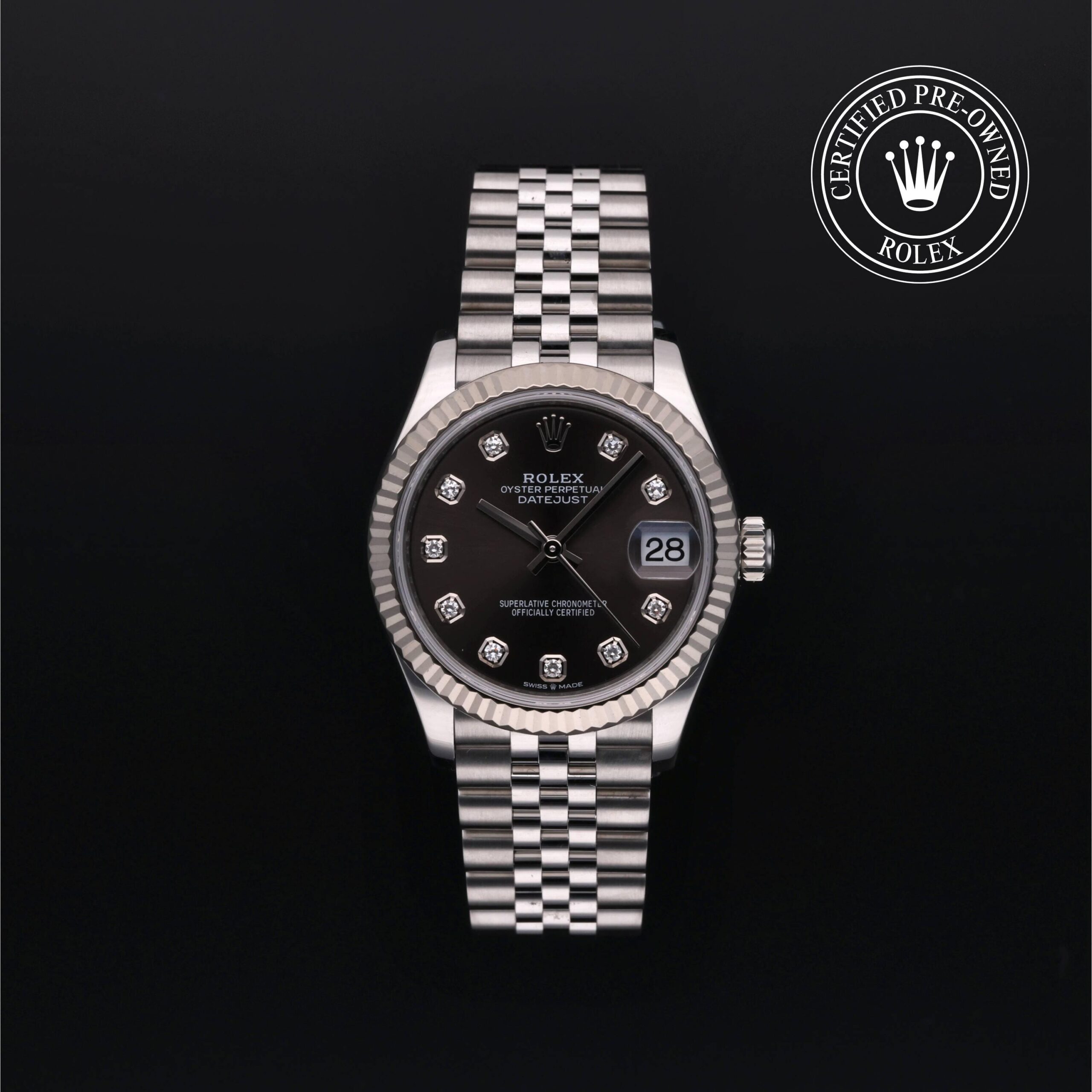 Datejust 31 Certified Pre-Owned mit 31 mm von 2020