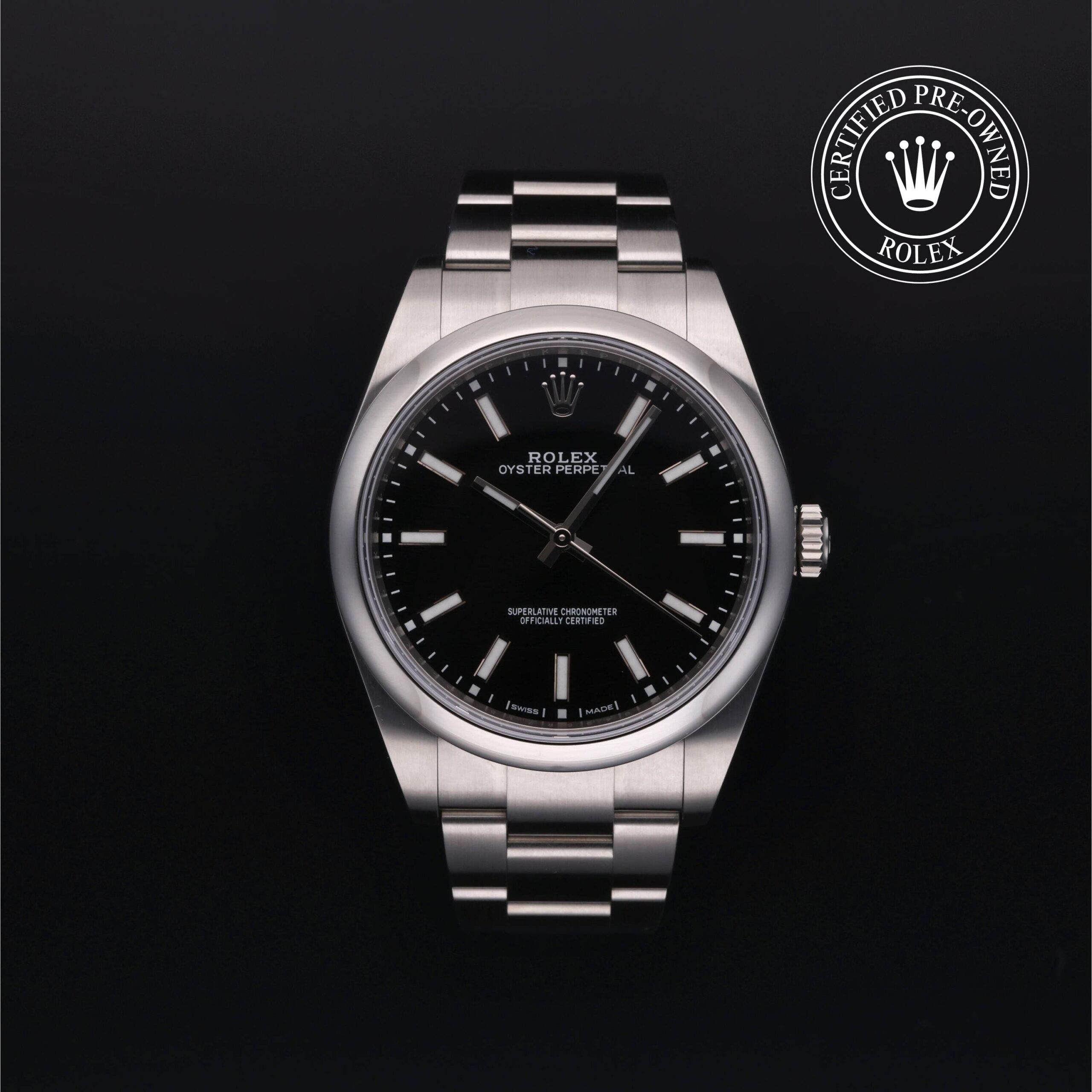 Oyster Perpetual 39 Certified Pre-Owned mit 39 mm von 2019