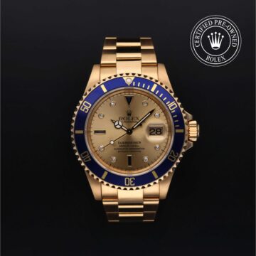 Submariner Date Certified Pre-Owned mit 40 mm von 1999