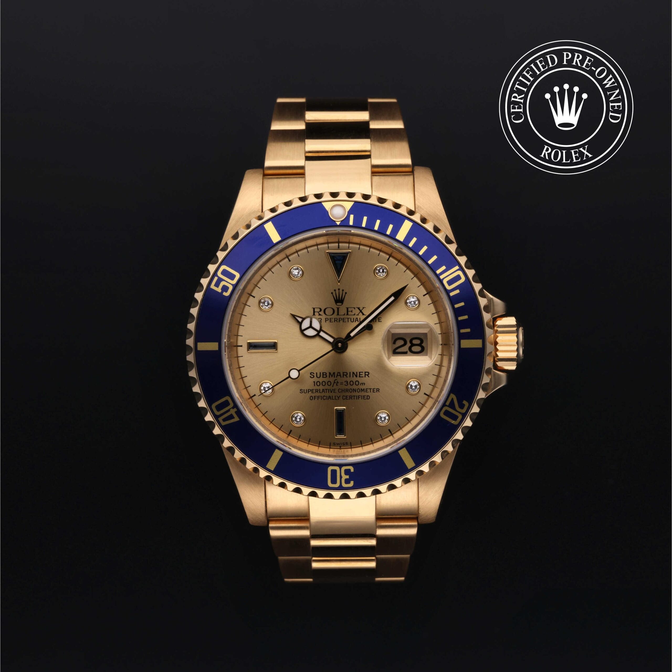 Submariner Date Certified Pre-Owned mit 40 mm von 1999