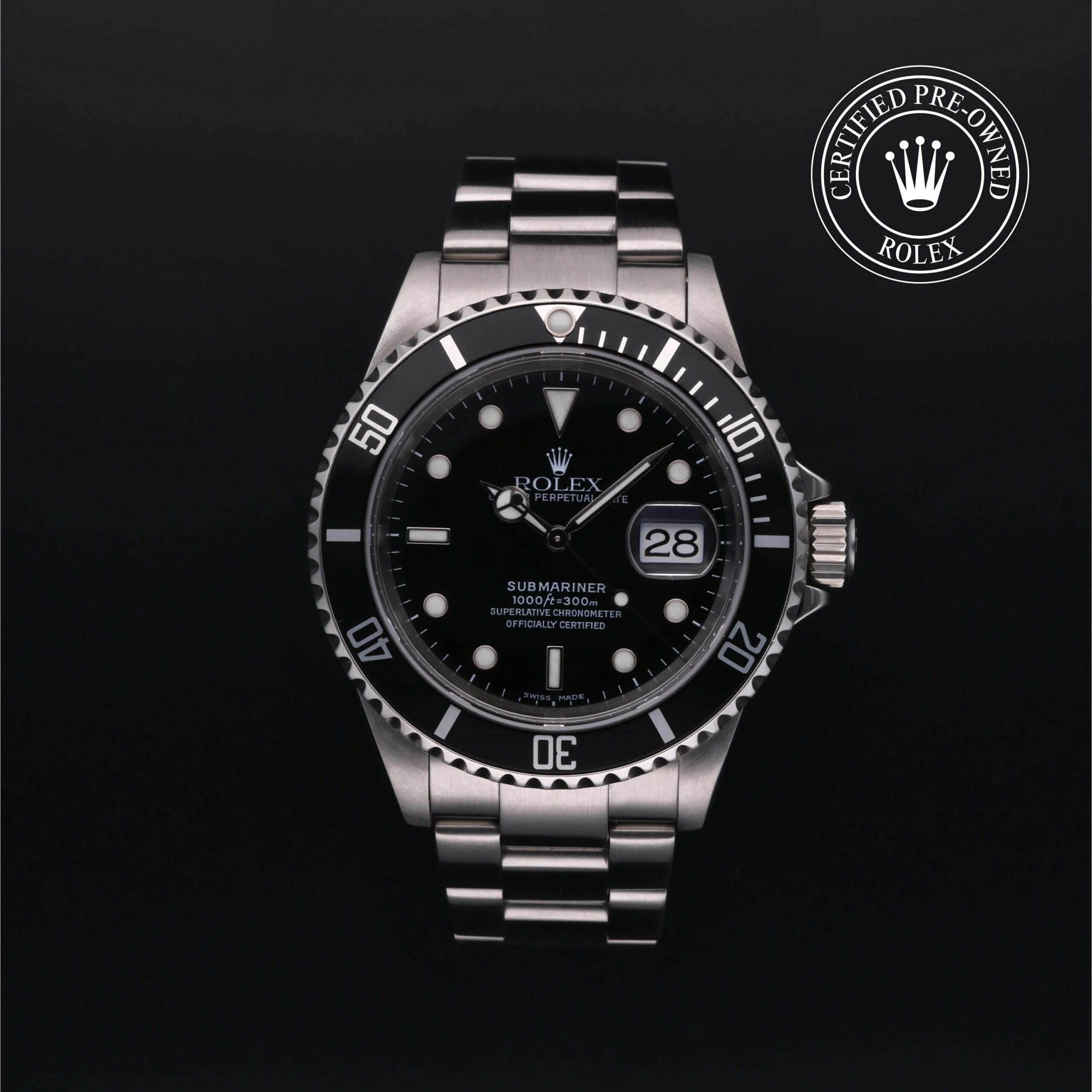 Submariner Date Certified Pre-Owned mit 40 mm von 2003