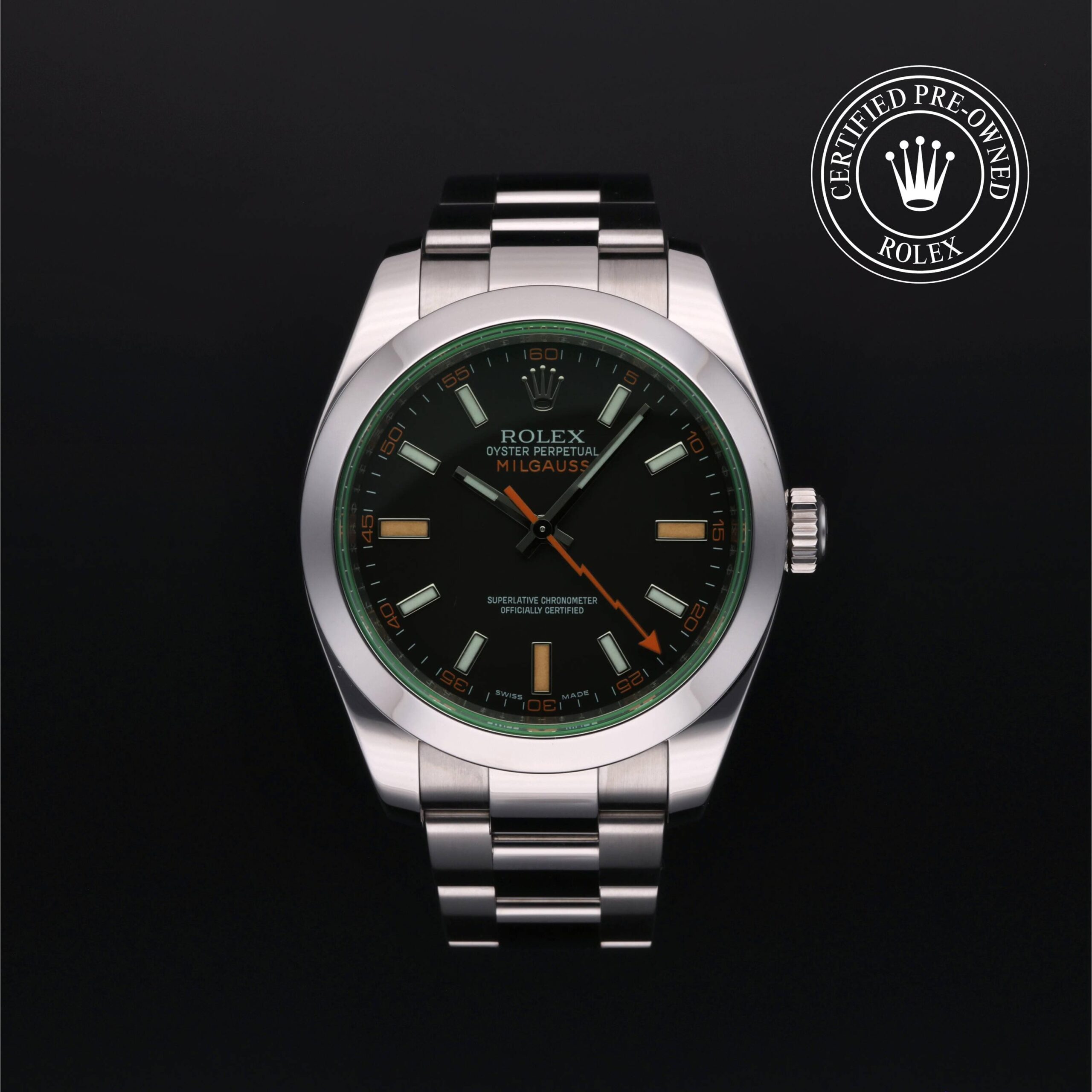 Milgauss Certified Pre-Owned mit 40 mm von 2010